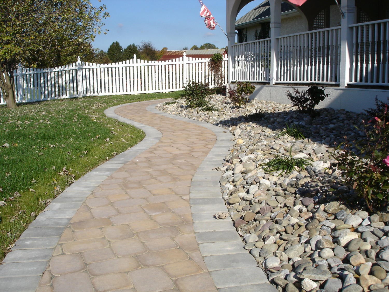 paver walkway